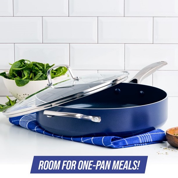 Blue Diamond Toxin Free Ceramic Metal Utensil Dishwasher B13S 4 Blue Diamond Toxin Free Ceramic Metal Utensil Dishwasher B13S - Image 2