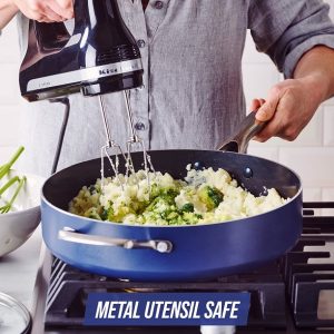 Blue Diamond Toxin Free Ceramic Metal Utensil Dishwasher B13S 8 Blue Diamond Toxin Free Ceramic Metal Utensil Dishwasher B13S 3