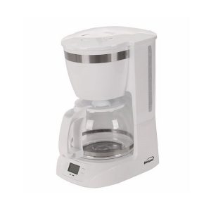 Brentwood 10 Cup Digital Coffe Maker in White B02P