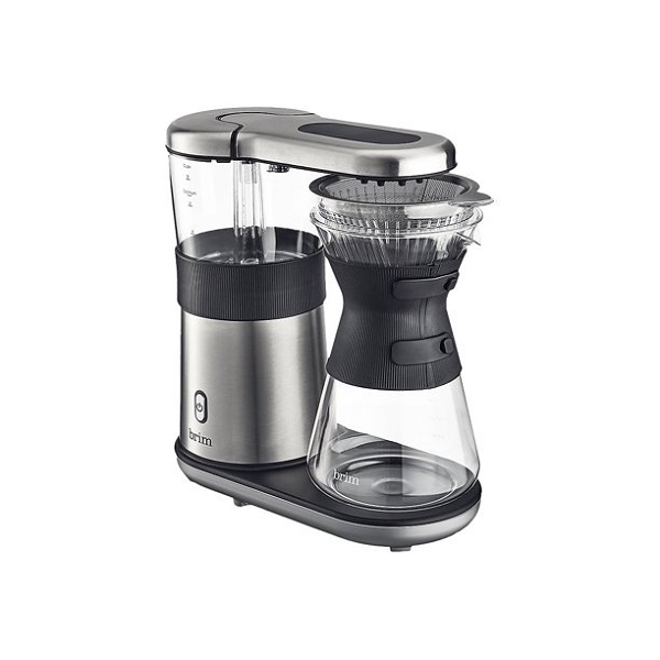 Brim - 8-Cup Electric Pour Over Coffee Maker - Stainless Steel B02G 6 Brim - 8-Cup Electric Pour Over Coffee Maker - Stainless Steel B02G - Image 4
