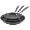 Circulon Radiance Hard Anodized Nonstick Frying Pan Triple Pack C13E 1