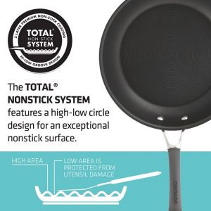 Circulon Radiance Hard Anodized Nonstick Frying Pan Triple Pack C13E 2