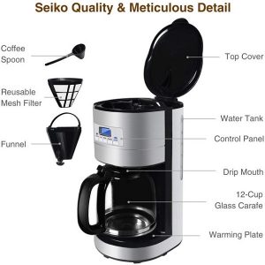 Coffee Maker 12 Cup Programmable C29R 2