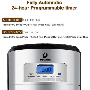 Coffee Maker 12 Cup Programmable C29R 4