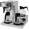 Coffee Pro, 3-Burner Commercial Coffee Brewer, 1, Silver C02A 2 Coffee Pro 3 Burner Commercial Coffee Brewer 1 Silver C02A 1