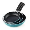 Cook N Home 3 Piece 8 9.5 and 11 Inch Nonstick Saute Omelet Fry Pan C18R 1