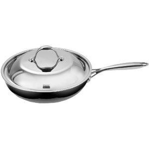 Cooks Standard 12 Inch Fry Pan with Dome Lid Multi Ply Clad Stainless Steel C18L 2