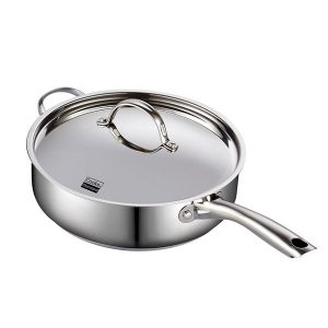 Cooks Standard Classic 5 Quart 11 Stainless Steel Deep Saute C17H 2