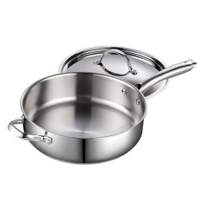 Cooks Standard Classic 5 Quart 11 Stainless Steel Deep Saute C17H 3