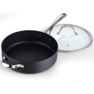 Cooks Standard Hard Anodize 11 Deep Saute Pan with Cover 5 qt C13E 3