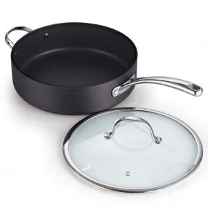 Cooks Standard Hard Anodize 11 Deep Saute Pan with Cover 5 qt C13E 4