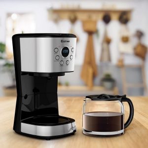 Costway 12 Cup Programmable Coffee Maker Brew Machine C29E 3