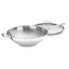 Cuisinart 14 Stir Fry Pan With Helper Handle Glass Cover Chefs C17Y 1