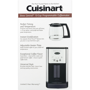 Cuisinart Brew Central 12 Cup Programmable Stainless Steel C01V 2