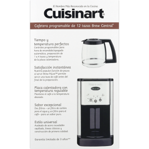 Cuisinart Brew Central 12 Cup Programmable Stainless Steel C01V 4