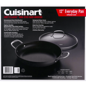 Cuisinart Chefs Classic Non Stick Hard Anodized 12 Everyday Pan C13S 2