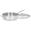 Cuisinart Chefs Classic Stainless Steel 5.5 Qt. Saute Pan with Helper C17R 1
