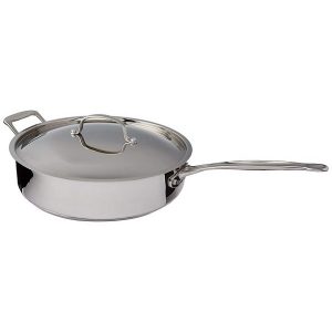 Cuisinart Chefs Classic Stainless Steel 5.5 Qt. Saute Pan with Helper C17R 2