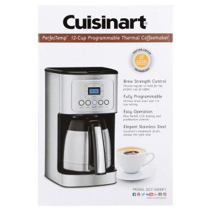 Cuisinart Coffee Makers 12 Cup Programmable Thermal Coffeemaker C28M 3