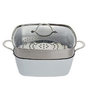 Curtis Stone Dura-Pan 4-piece Chef's Square Saute Set Model 690-881 C19B