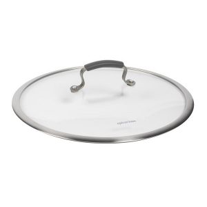 Epicurious 13 Fry Pan with Lid Nonstick Hard Anodized E18U 2