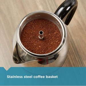 Farberware 2 4 Cup Electric Percolator Stainless Steel F30K 3