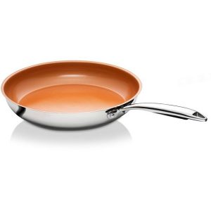 Gotham Steel 11 Premium Non Stick Copper Fry Pan Tri Ply Stainless Steel G18S 2