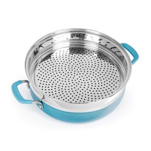 Granite Stone Everyday Pan with Steamer Aluminum Non stick G18R 3