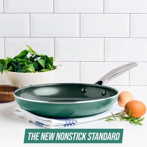 Green Diamond Ceramic Nonstick Open FrypanSkillet 12 G17O 2
