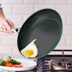 Green Diamond Ceramic Nonstick Open FrypanSkillet 12 G17O 4