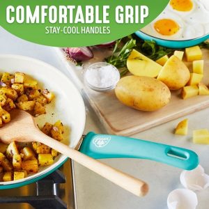 GreenLife Soft Grip Healthy Ceramic Nonstick Frying Pan G17Y 5