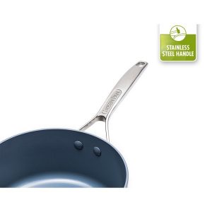 GreenPan Paris Pro Ceramic Non Stick 2 Piece Open Frypan Set G18Z 3