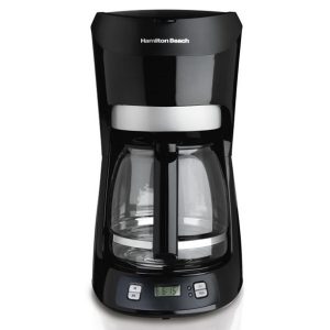 Hamilton Beach 12 Cup Programmable Coffee Maker Black H30X 2