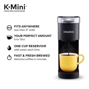 Keurig K Mini Single Serve K Cup Pod Coffee Maker Black K01O 2