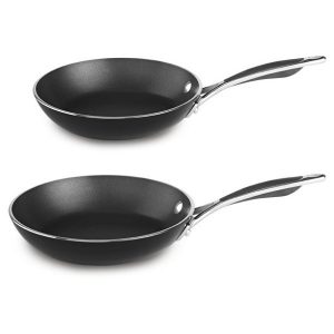 KitchenAid KC2A08TPOB Aluminum 8 10 Non stick Skillets Twin Pack K18T 2