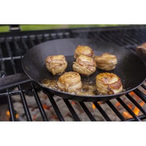 Lodge 10 Seasoned Carbon Steel Skillet CRS10 10 Inch Diameter L17D 3
