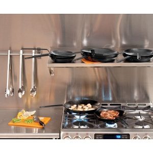 Lodge 12 Seasoned Carbon Steel Skillet CRS12HH61 w Handle Holder L17I 6