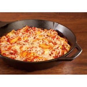 Lodge 15 Seasoned Cast Iron Skillet L14SK3 with assist handle L18D 2