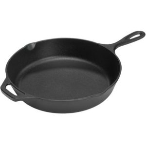 Lodge Seasoned Cast Iron 13.25 Skillet with Assist Handle L17S