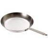 Matfer Bourgeat 062006 Black Steel Round Frying Pan 12 58 Inch Gray M18R 1