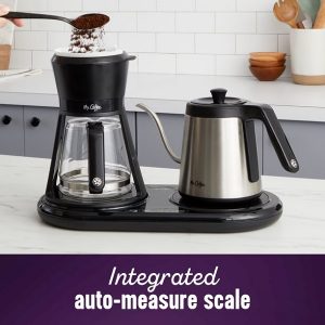 Mr. Coffee All In One At Home Pour Over Coffee Maker, Black M02S 9 Mr. Coffee All In One At Home Pour Over Coffee Maker Black M02S 4