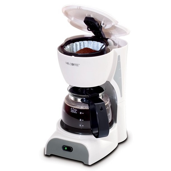 Mr. Coffee Pause 'N Serve 4 Cup White Coffee Maker M01Y 4 Mr. Coffee Pause 'N Serve 4 Cup White Coffee Maker M01Y - Image 2