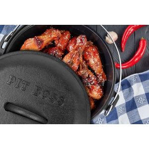 Pit Boss 6 Pieces Pre Seasoned Cast Iron Set Cast Iron Beginner Set P18S 3