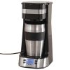 Programmable Single Cup Coffee Maker with Travel Cup by HMP P02W 2 Programmable Single Cup Coffee Maker with Travel Cup by HMP P02W 1