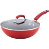 Rachael Ray Classic Brights Aluminum Nonstick Stir 11 Fry Pan with R17U 1