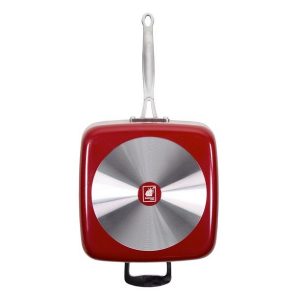 Red Copper 6473383 10 in. 4.5 qt. As Seen On TV Ceramic Copper R17K 4