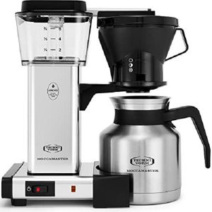 Technivorm Moccamaster Coffee Brewer, 32 oz, Polished Silver T02Y