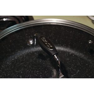 The Rock by Starfrit 11 Deep Fry Pan With Lid Bakelite Handles T13F 4