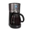 mr. coffee 12 cup black stainless coffee maker M30R 1