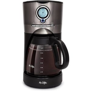 mr. coffee 12 cup black stainless coffee maker M30R 2